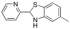 Benzothiazoline, 5-methyl-2-(2-pyridyl)- (8CI) Structure