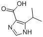 1H-Imidazole-4-carboxylicacid,5-(1-methylethyl)-(9CI) 구조식 이미지