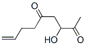 3-Hydroxy-8-nonene-2,5-dione Structure