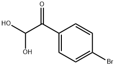 4-Bromophenylglyoxal hydrate Structure