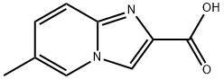 6-METHYL-IMIDAZO[1,2-A]PYRIDINE-2-CARBOXYLIC ACID Structure