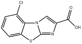 5-클로로이미다조[2,1-B]벤조티아졸-2-카르복실산 구조식 이미지