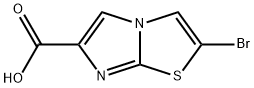 2-bromoimidazo[2,1-b]thiazole-6-carboxylic acid Structure