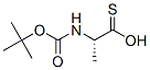 Propanethioicacid,2-[[(1,1-dimethylethoxy)carbonyl]amino]-,(2S)-(9CI) Structure