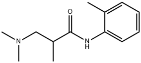 o-Propionotoluidide, 3-(dimethylamino)-2-methyl- (8CI) Structure
