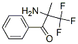 Propiophenone,  2-amino-2-(trifluoromethyl)-  (8CI) Structure