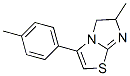 Imidazo[2,1-b]thiazole, 5,6-dihydro-6-methyl-3-p-tolyl- (8CI) 구조식 이미지