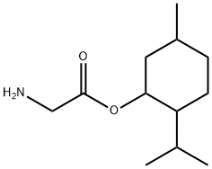 글리신,5-메틸-2-(1-메틸에틸)시클로헥실에스테르(9CI) 구조식 이미지