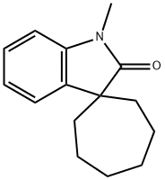 Spiro[cycloheptane-1,3-[3H]indol]-2(1H)-one, 1-methyl- (9CI) Structure
