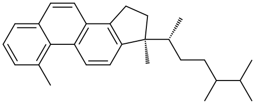 C28/C29 1-METHYL TRIAROMATIC STERANES 구조식 이미지