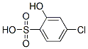 4-Chloro-2-phenolsulfonic acid Structure