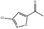 Ethanone, 1-(3-chloro-5-isoxazolyl)- (9CI) 구조식 이미지