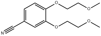 3,4-Bis(2-methoxyethoxy)benzonitrile 구조식 이미지
