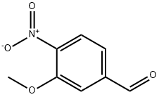 3-METHOXY-4-NITROBENZALDEHYDE Structure