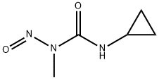 1-Cyclopropyl-3-methyl-3-nitrosourea 구조식 이미지