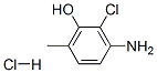 3-amino-2-chloro-6-methyl-phenol hydrochloride Structure