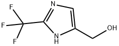 1H-Imidazole-5-methanol, 2-(trifluoromethyl)- Structure