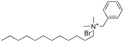 BENZYLDIMETHYLDODECYLAMMONIUM BROMIDE Structure