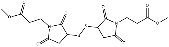 dimethyl-3,3'-dithiobis-succinimidylpropionate 구조식 이미지