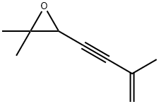 Oxirane, 2,2-dimethyl-3-(3-methyl-3-buten-1-ynyl)- (9CI) 구조식 이미지