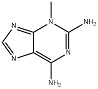 3H-Purine-2,6-diamine,  3-methyl- Structure