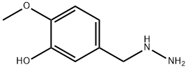 3-HYDROXY-4-METHOXY-BENZYL-HYDRAZINE Structure