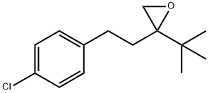 2-[2-(4-Chlorophenyl)ethyl]-2-(1,1-dimethylethyl)-oxirane 구조식 이미지