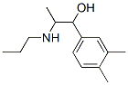 Benzenemethanol, 3,4-dimethyl-alpha-[1-(propylamino)ethyl]- (9CI) Structure