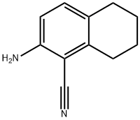 2-aMino-5,6,7,8-tetrahydronaphthalene-1-carbonitrile Structure