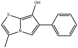 Pyrrolo[2,1-b]thiazol-7-ol, 3-methyl-6-phenyl- (9CI) 구조식 이미지