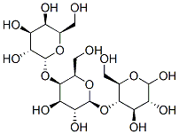 4-O-(4-O-alpha-galactopyranosyl-beta-galactopyranosyl)glucopyranose 구조식 이미지