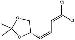 1,3-Dioxolane,4-[(1Z)-4,4-dichloro-1,3-butadienyl]-2,2-dimethyl-,(4S)-(9CI) 구조식 이미지