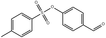 4-[[(4-methylphenyl)sulfonyl]oxy]benzaldehyde 구조식 이미지