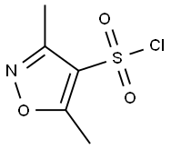 3,5-DIMETHYLISOXAZOLE-4-SULFONYL CHLORIDE 구조식 이미지