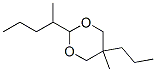 5-methyl-2-(1-methylbutyl)-5-propyl-1,3-dioxane  구조식 이미지