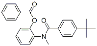 [2-[methyl-(4-tert-butylbenzoyl)amino]phenyl] benzoate Structure