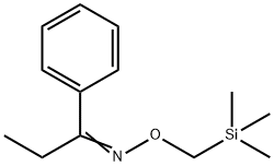 1-Phenyl-1-propanone O-(trimethylsilylmethyl)oxime 구조식 이미지