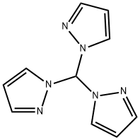 TRIS(PYRAZOL-1-YL)METHANE Structure