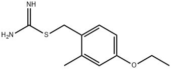 Carbamimidothioic acid, (4-ethoxy-2-methylphenyl)methyl ester (9CI) Structure