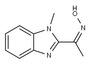 Ethanone, 1-(1-methyl-1H-benzimidazol-2-yl)-, oxime, (Z)- (9CI) 구조식 이미지