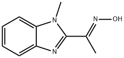 Ethanone, 1-(1-methyl-1H-benzimidazol-2-yl)-, oxime, (E)- (9CI) 구조식 이미지