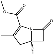 1-Azabicyclo[3.2.0]hept-2-ene-2-carboxylicacid,3-methyl-7-oxo-,methylester,(R)-(9CI) 구조식 이미지