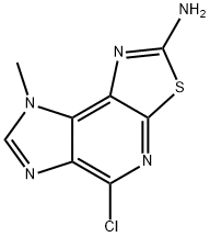 5-CHLORO-8-METHYL-8H-IMIDAZO[4,5-D]THIAZOLO[5,4-B]PYRIDIN-2-AMINE Structure