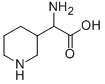 2-AMINO-2-(PIPERIDIN-3-YL)ACETIC ACID 구조식 이미지