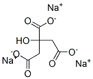 삼나트륨2-히드록시프로판-1,2,3-트리카르복실레이트 구조식 이미지