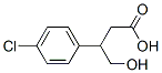 3-(4-chlorophenyl)-4-hydroxybutyric acid Structure