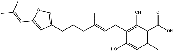 cristatic acid Structure