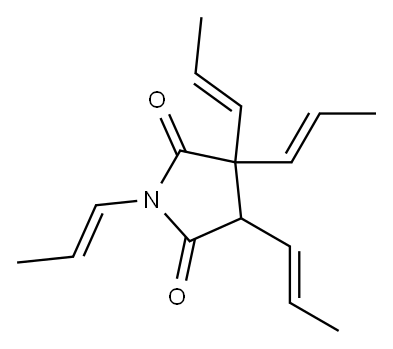 3-(tetrapropenyl)pyrrolidine-2,5-dione 구조식 이미지