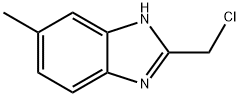1H-Benzimidazole,2-(chloromethyl)-5-methyl-(9CI) 구조식 이미지