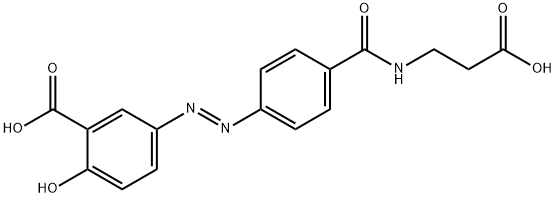 Balsalazide 구조식 이미지